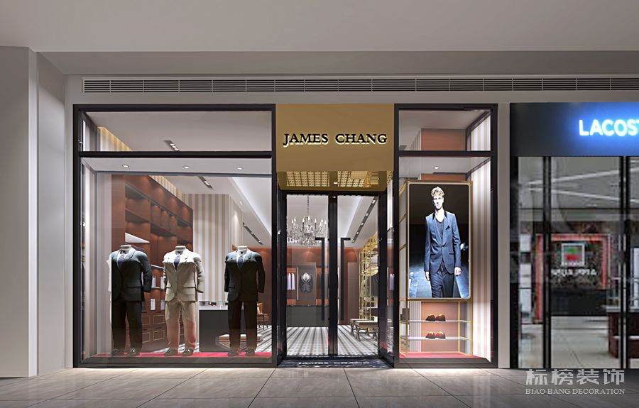 JAMES CHANG服裝店設(shè)計(jì)裝修(京基100店)